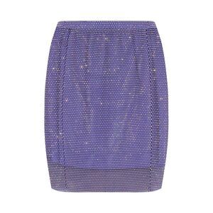 SANTA BRANDS Embellished Mini Skirt Women PURPLE Skirts